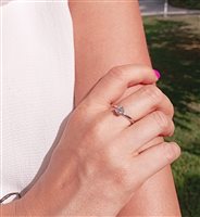 Anello Golay Donna Rugiada in Oro bianco Diamante 0.50 Ct ASL006WDI 0.50 G SI1 - ASL006WDI 0.50 G SI1